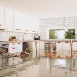 a home with a water damage emergency